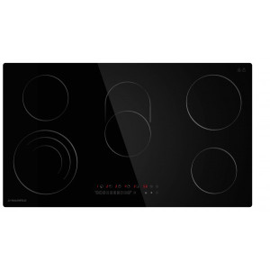 Электрическая варочная панель Maunfeld CVCE905SMTBK Black включена