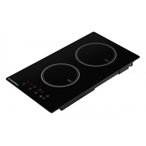 Индукционная варочная панель Maunfeld AVI292BK Black вид сбоку
