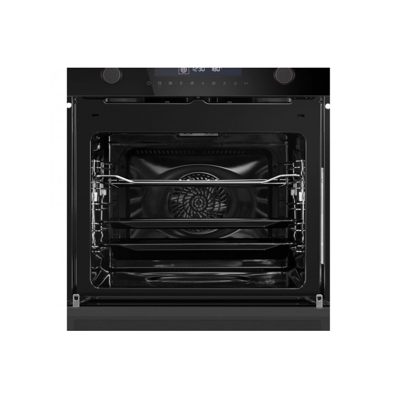 Электрический духовой шкаф Maunfeld MEOR7217DMB2 Black вид внутри