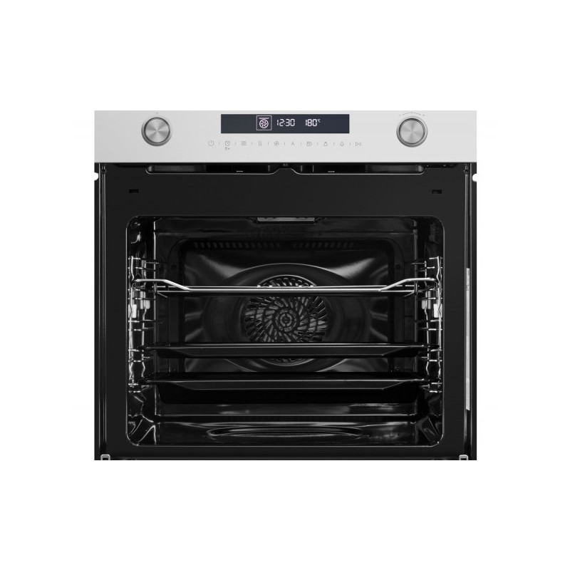 Электрический духовой шкаф Maunfeld MEOR7217DMW White вид внутри