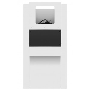 Вытяжка Maunfeld Bath Plus 402 White вид сзади