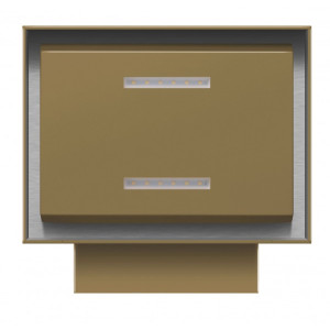 Вытяжка Maunfeld Bath Plus 402 Gold вид снизу