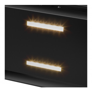 Вытяжка Maunfeld Bath Plus 402IL Black подсветка