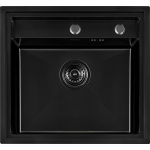 Кухонная мойка Arfeka AF 52х49 Nano черный