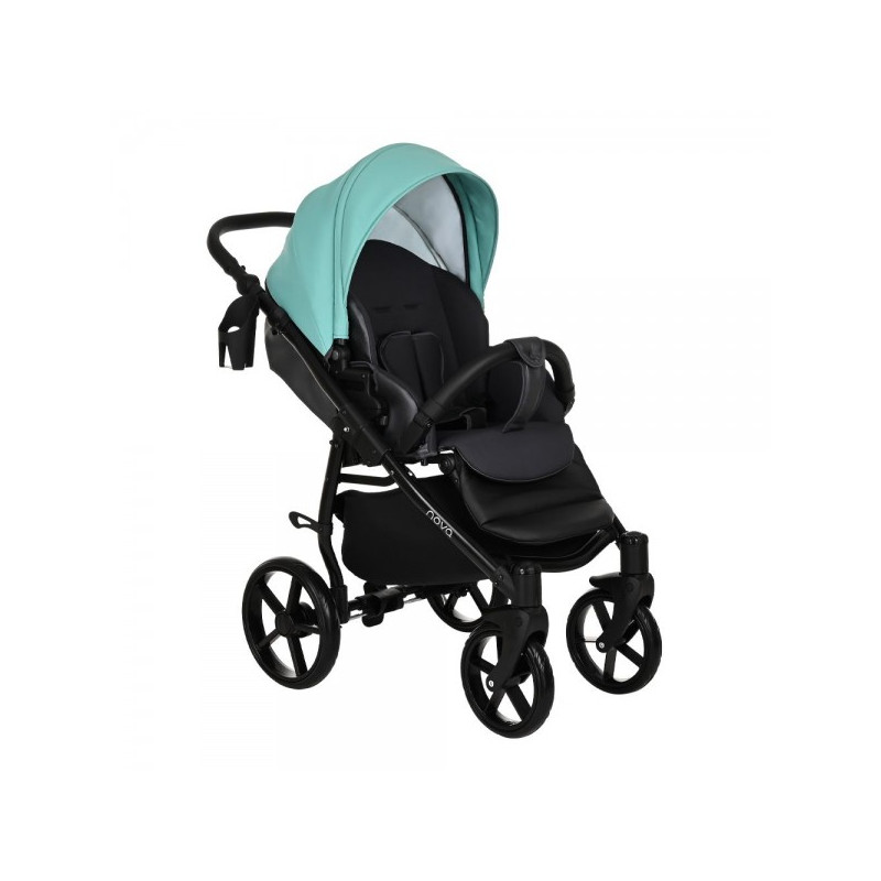 Универсальная коляска Tutis Novo 2в1 Antracite Metalic/Mint прогулочный модуль