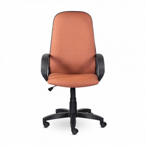 Кресло компьютерное UTFC Эльф В бежево-коричневый вид спереди