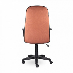 Кресло компьютерное UTFC Эльф В бежево-коричневый вид сзади