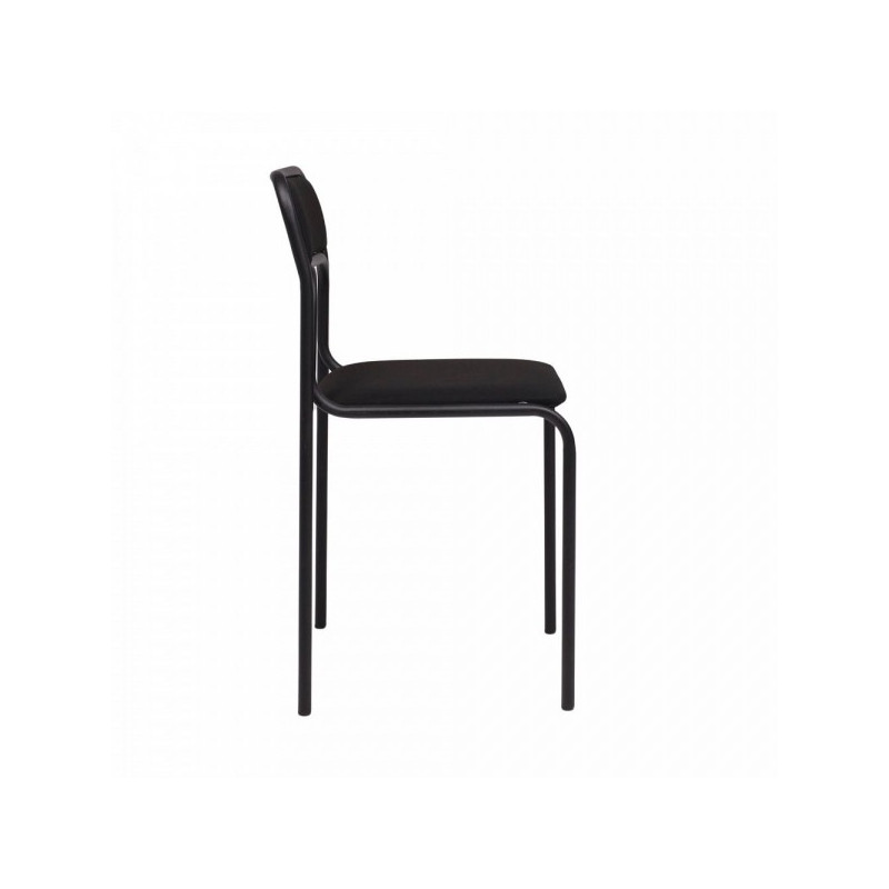 Стул офисный UTFC Аскона BL C11 черный вид сбоку