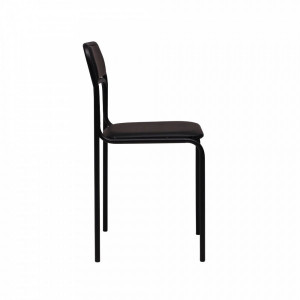 Стул офисный UTFC Аскона BL Z11 черный вид сбоку