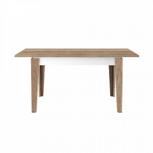 Кухонный стол Eligard Stan дуб каньон в разложенном виде