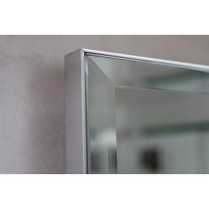 Зеркало Benetto Белладжио 100x80 серебро профиль