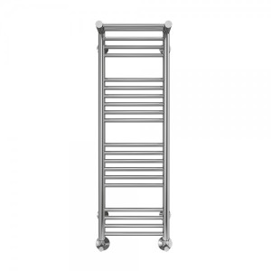 Полотенцесушитель Terminus Аврора П20 300x1000 НП (1/2") с полочкой вид спереди