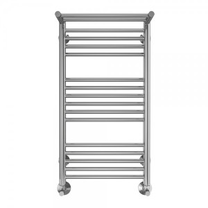 Полотенцесушитель Terminus Аврора П16 400x800 НП (1/2") с полочкой вид спереди