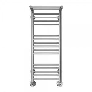 Полотенцесушитель Terminus Аврора П16 300x800 НП (1/2") с полочкой вид спереди