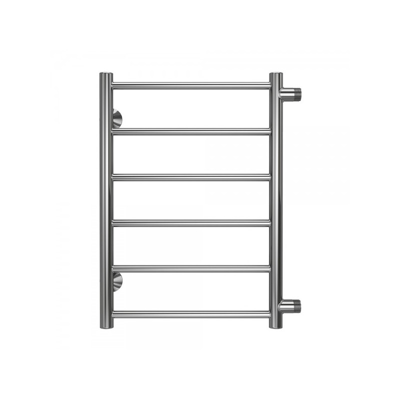 Полотенцесушитель Terminus Аврора П6 400x600 БП (1") вид спереди