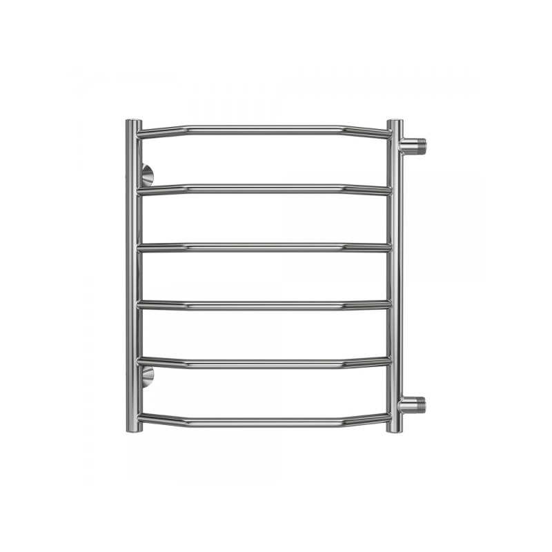 Полотенцесушитель Terminus Виктория П6 500х600 БП (1") вид спереди