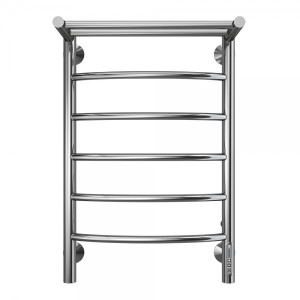 Полотенцесушитель Terminus Классик электро П6 400х650 НП с полочкой вид спереди