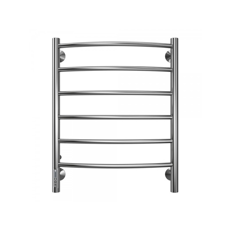 Полотенцесушитель Terminus Классик электро П6 500х650 НП диммер слева вид спереди