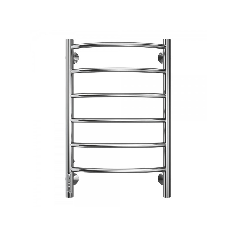 Полотенцесушитель Terminus Классик электро П6 400х650 НП диммер слева вид спереди