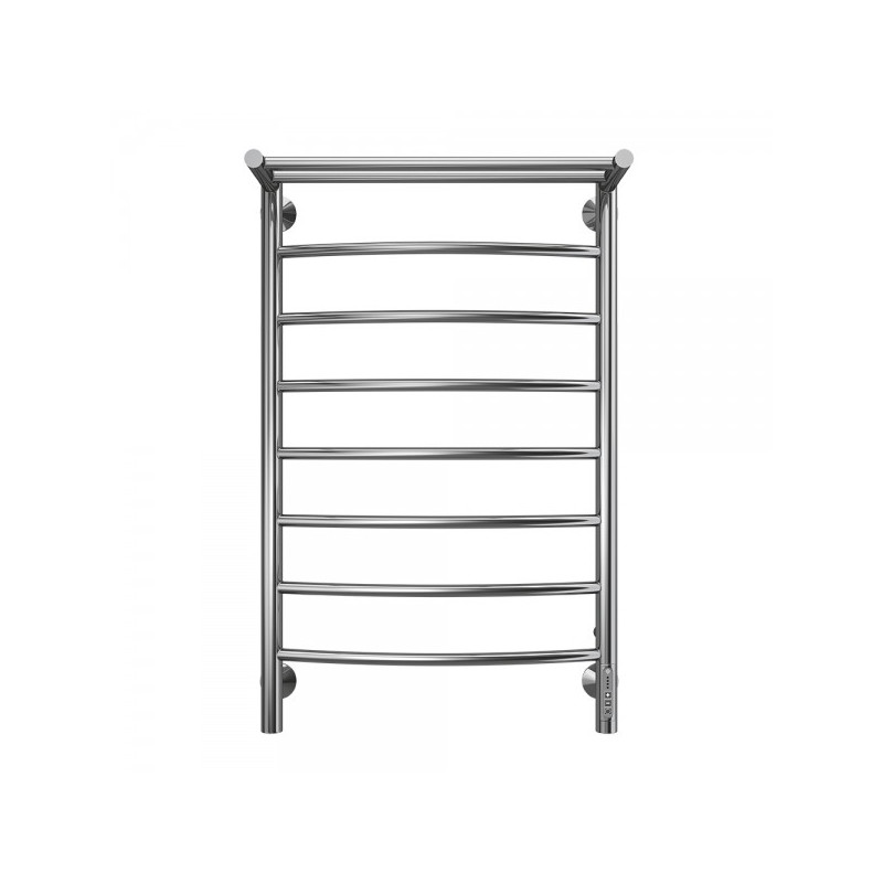 Полотенцесушитель Terminus Классик электро П8 500х850 НП с полочкой вид спереди