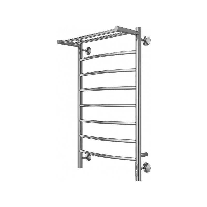 Полотенцесушитель Terminus Классик электро П8 500х850 НП с полочкой