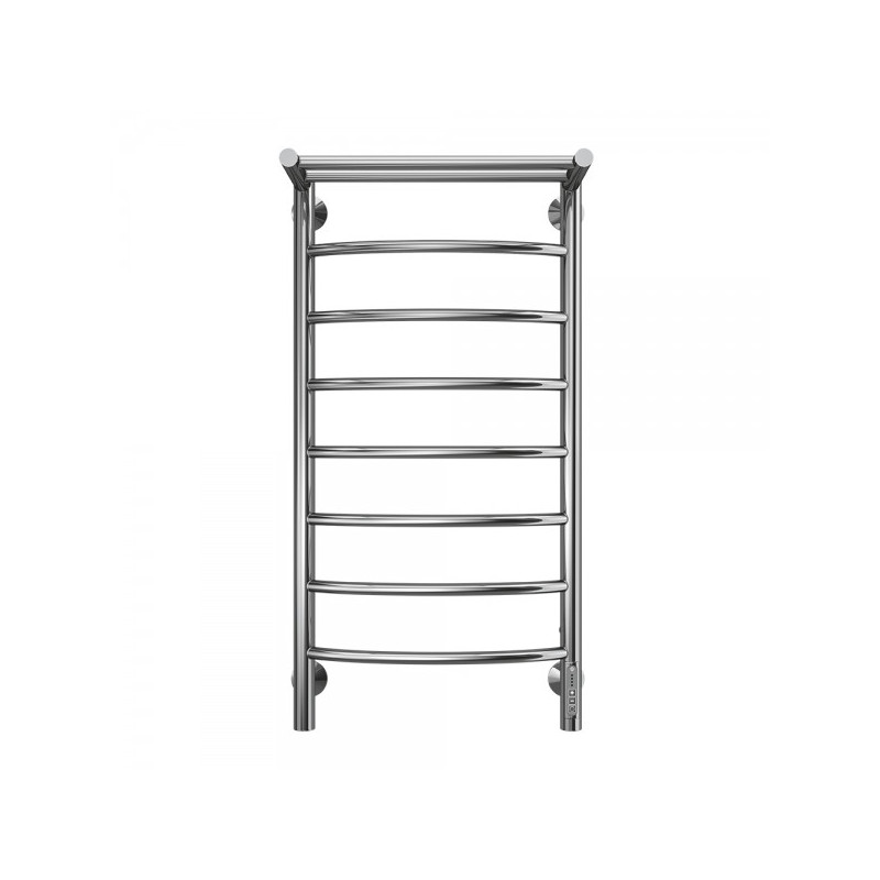 Полотенцесушитель Terminus Классик электро П8 400х850 НП (1/2") с полочкой вид спереди