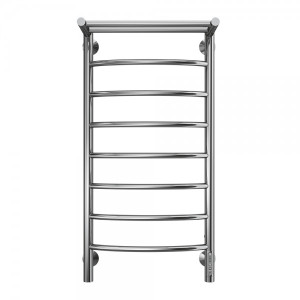 Полотенцесушитель Terminus Классик электро П8 400х850 НП (1/2") с полочкой вид спереди