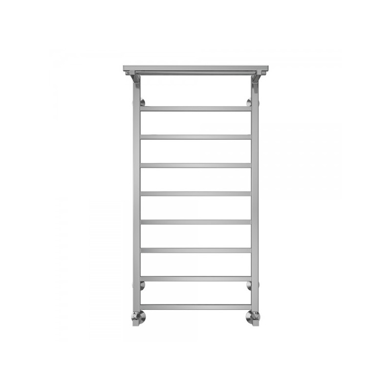 Полотенцесушитель Terminus Контур П9 500х1000 НП (1/2") с полочкой вид спереди