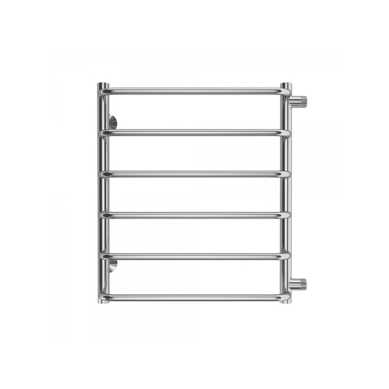 Полотенцесушитель Terminus Стандарт П6 500х600 БП (1") вид спереди