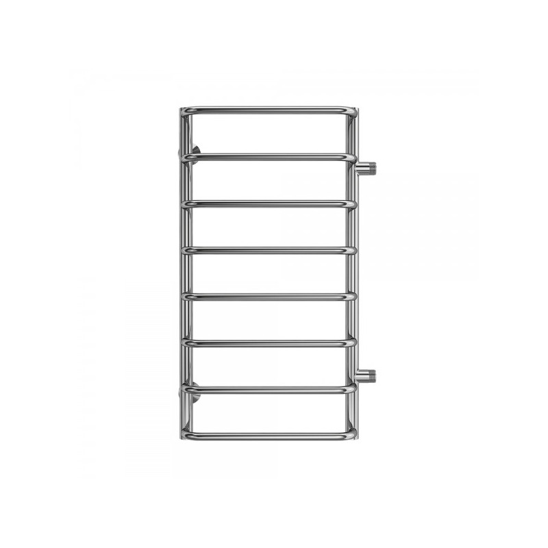 Полотенцесушитель Terminus Стандарт П8 400х800 БП 50 (1") вид спереди