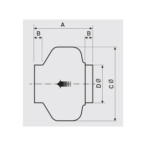 Габаритные размеры вентилятора Soler&Palau Vent-315L