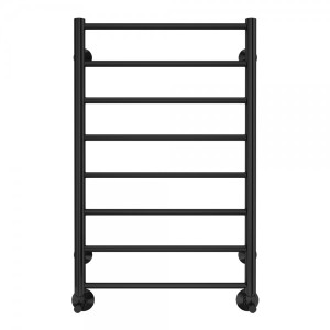 Полотенцесушитель Terminus Аврора П8 500x800 НП (1/2") черный вид спереди