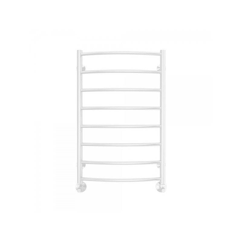 Полотенцесушитель Terminus Классик П8 500х800 НП (1/2") белый вид спереди