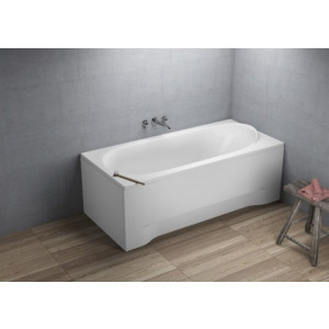 Ванна акриловая Polimat Medium 170x75 (с ножками) в интерьере