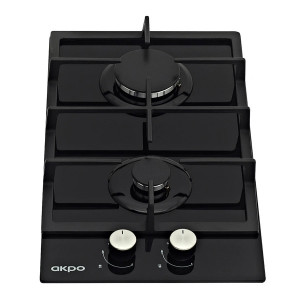 Газовая варочная панель Akpo PGA 302 FGC Black вид спереди