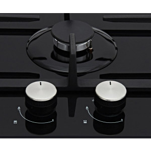 Газовая варочная панель Akpo PGA 302 FGC Black панель управления