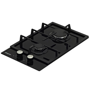 Газовая варочная панель Akpo PGA 302 FGC Black вид сбоку