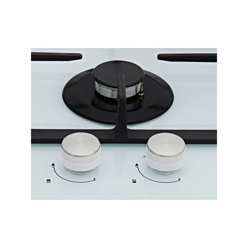 Газовая варочная панель Akpo PGA 302 FGC White панель управления