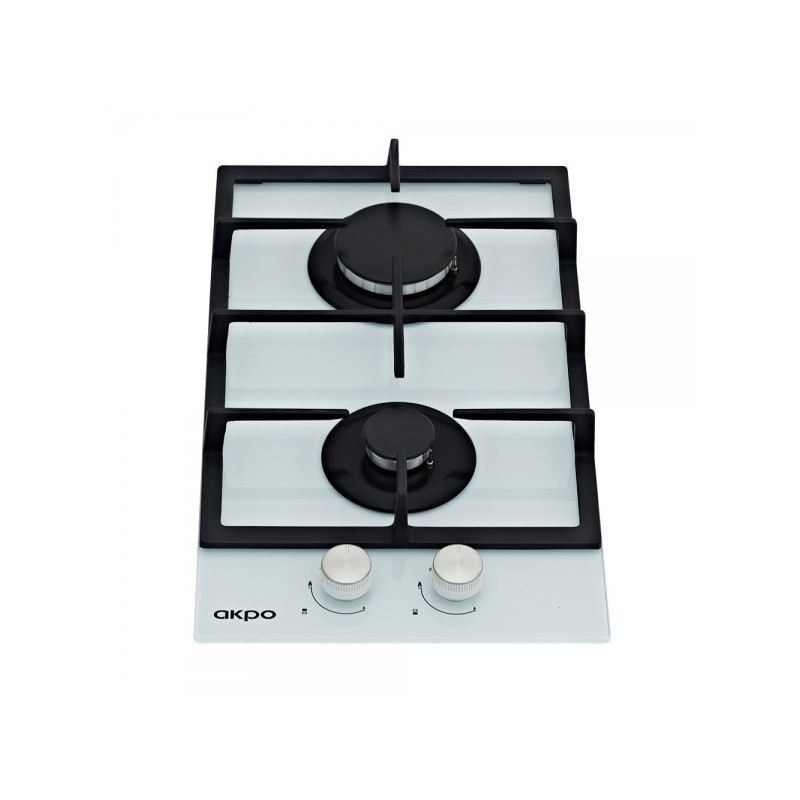 Газовая варочная панель Akpo PGA 302 FGC White вид спереди