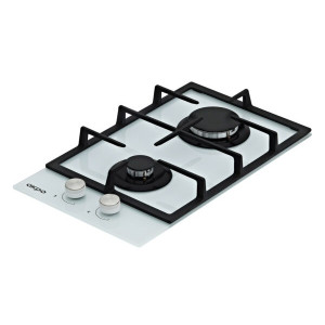 Газовая варочная панель Akpo PGA 302 FGC White вид сбоку