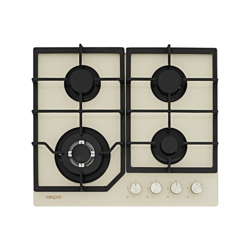 Газовая варочная панель Akpo PGA 604 FGC Ivory