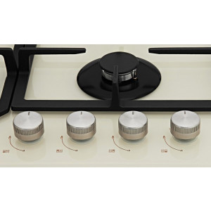 Газовая варочная панель Akpo PGA 604 FGC Ivory панель управления