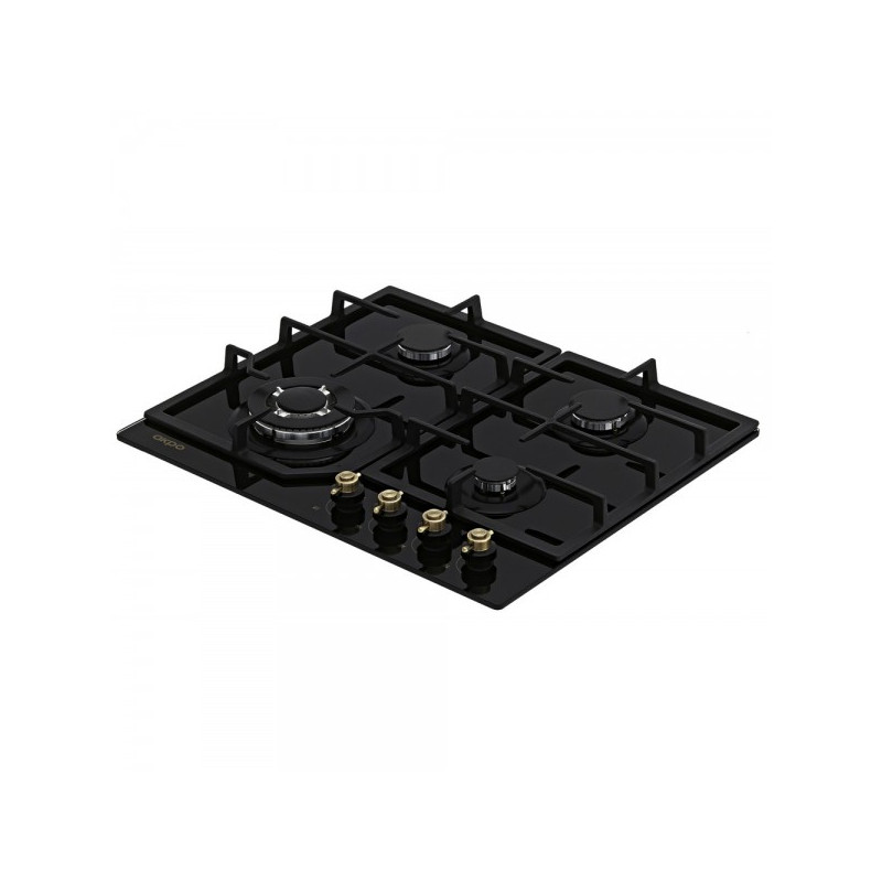 Газовая варочная панель Akpo PGA 604 FGC-2 Black вид сбоку