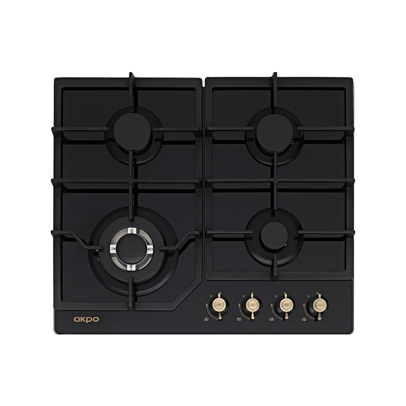 Газовая варочная панель Akpo PGA 604 FGC-2 Black