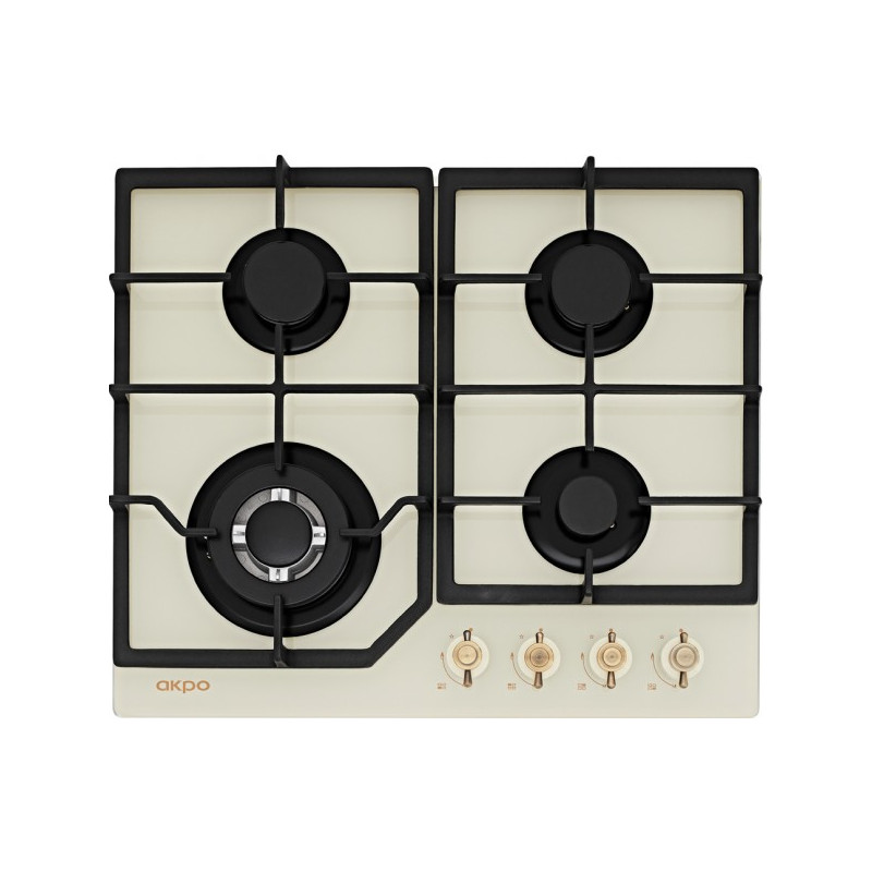Газовая варочная панель Akpo PGA 604 FGC-2 Ivory