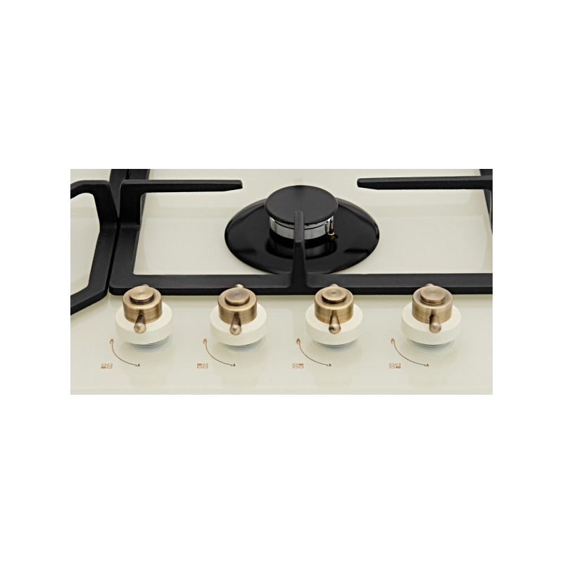 Газовая варочная панель Akpo PGA 604 FGC-2 Ivory панель управления