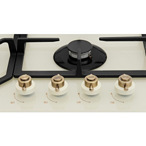 Газовая варочная панель Akpo PGA 604 FGC-2 Ivory панель управления