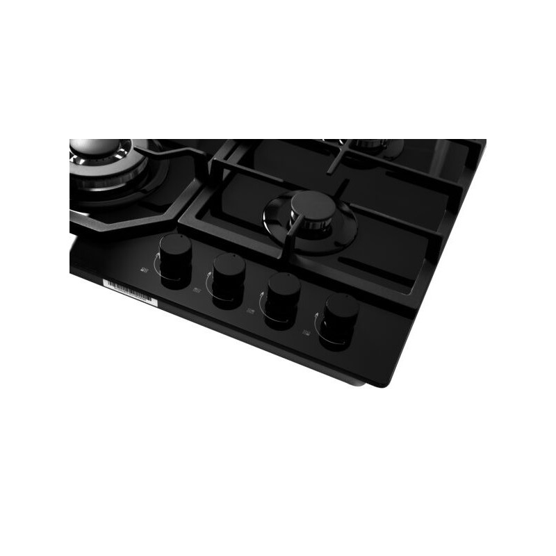 Газовая варочная панель Akpo PGA 604 FGC-T Black панель управления