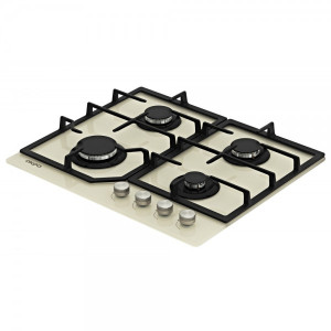 Газовая варочная панель Akpo PGA 604 LGC Ivory вид сбоку