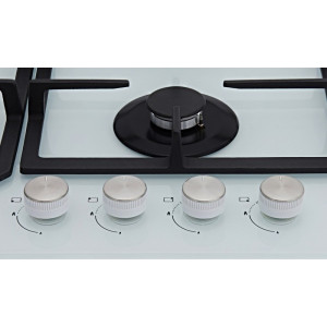 Газовая варочная панель Akpo PGA 604 LGC White панель управления